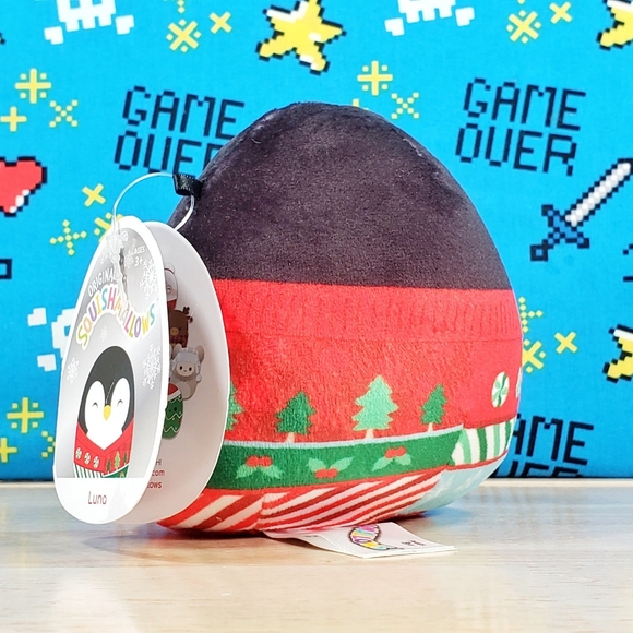 Squishmallow Luna the Penguin 5" UltraSoft Stuffed Christmas Holiday Plush NWT - Picture 5 of 12